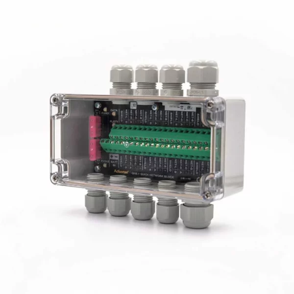 A-QNB-1 NMEA 2000 Network block, 6 screw terminal drops, power feed