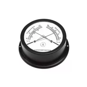 Black Nautical ComfortMeter Thermo Hygro TH95N