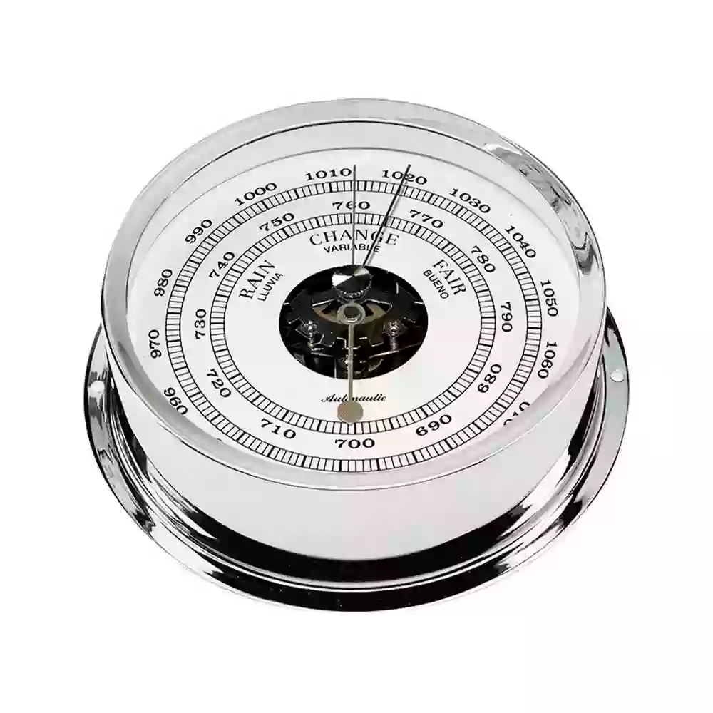 Chromed Nautical Barometer B120C
