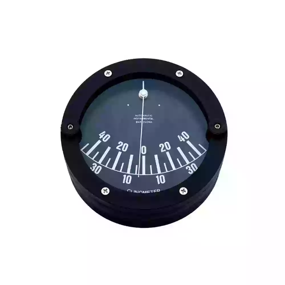 Black Nautical Clinometer CLBP