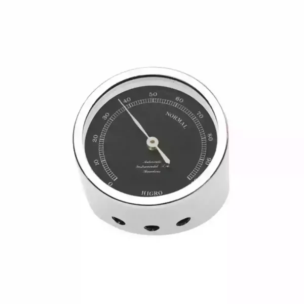 Chromed Desktop Hygrometer H1