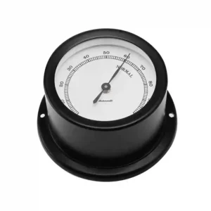 Black Nautical Hygrometer H72N