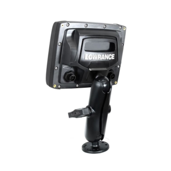 lowrance marine nav accessories mark 4 elite 5 ram 1.5 mount with quick release 2