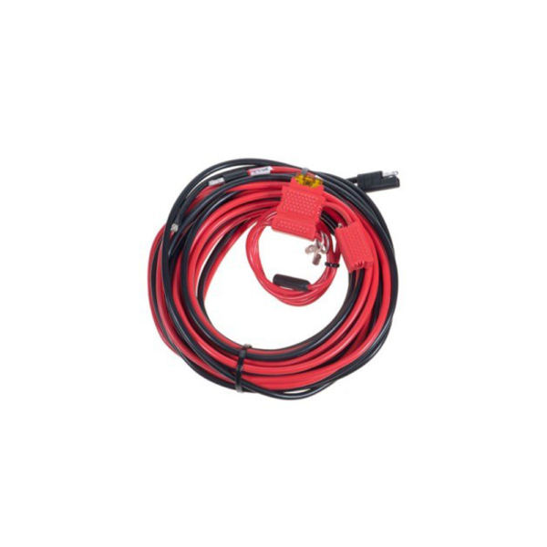 Motorola Power Cable to Battery - 20 foot, 20 amp 10 AWG (for 25-45W mobiles) (HKN4192)