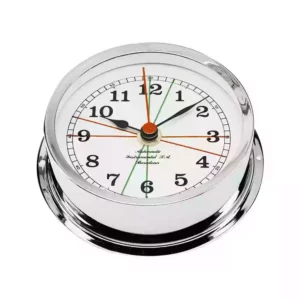 Chromed Nautical Quartz Clock R120C